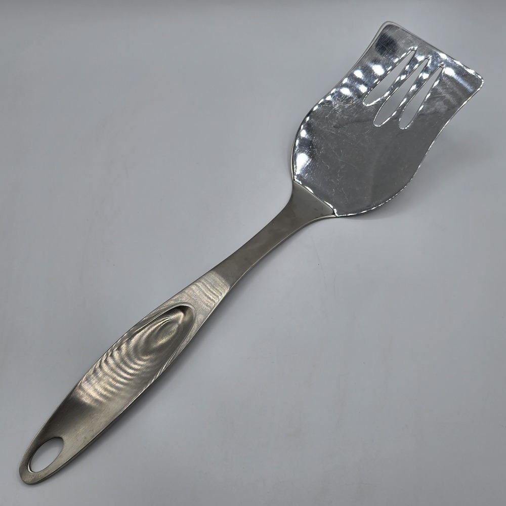 AMCO 8583 Stainless Steel Turner Spatula 18-10 Rust Proof Heavy Duty 14" Vintage
